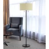 59" Calais Metal Floor Lamp Dark Bronze - Cal Lighting