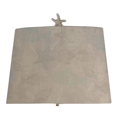 Sand Stone Table Lamp Silver - StyleCraft