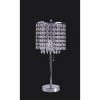 20.25" Deco Glam Table Lamp Silver - Ore International