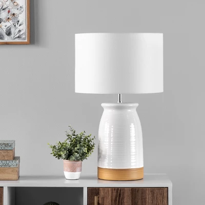 NuLOOM Colmar 25" Ceramic Table Lamp - Image 3