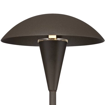 John Timberland Mushroom Bronze 10-Piece Outdoor LED Landscape Lighting Set - Image 3