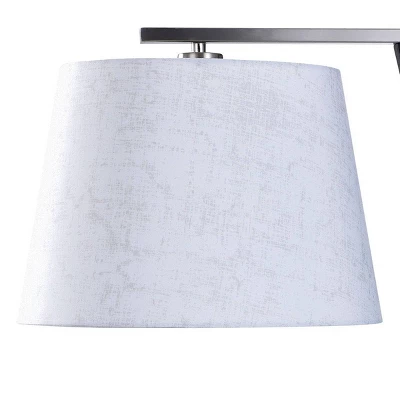 Darby Silver Mid-Century Modern Metal Desk Lamp - StyleCraft