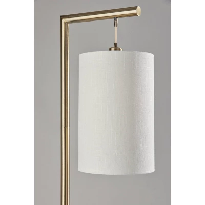 Reggie Floor Lamp Antique Brass - Adesso - Image 4