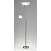 71" Piedmont Combo Floor Lamp Steel - Adesso
