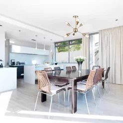 Clementine Semi-Flush Mount Ceiling Light Gold - Globe Electric