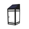 LED Solar Outdoor Wall Lantern With Frost Panel - Techko Maid