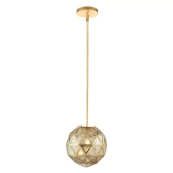 Relma Pendant Gold/Clear - Safavieh