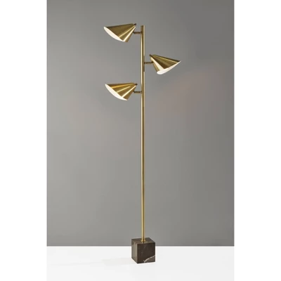 Hawthorne Tree Lamp Antique Brass - Adesso
