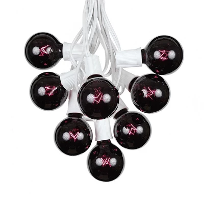 Novelty Lights 100 Feet G50 Globe Outdoor Patio String Lights, White Wire - Image 4