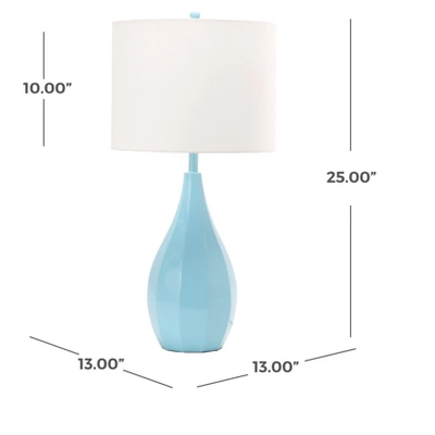 NuLOOM Abana 25" Metal Table Lamp - Image 2