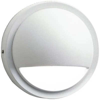 Kichler 4" High Half Moon White 2700K LED Deck Light