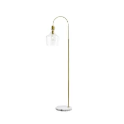 27" Macon (Includes LED Light Bulb) Table Lamp Clear