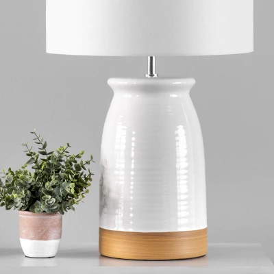 NuLOOM Colmar 25" Ceramic Table Lamp - Image 2