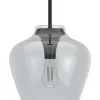 1-Light Vidria Pendant Matte Black - Hunter Fan