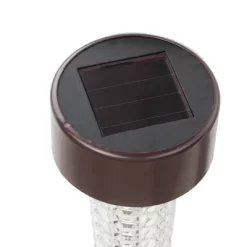Nature Spring Solar Powered LED Lights - Bronze, Set Of 6