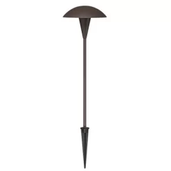 John Timberland Mushroom Bronze 10-Piece Outdoor LED Landscape Lighting Set