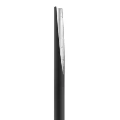1-Light Barbotto Floor Lamp Matte Black/Silver - EGLO