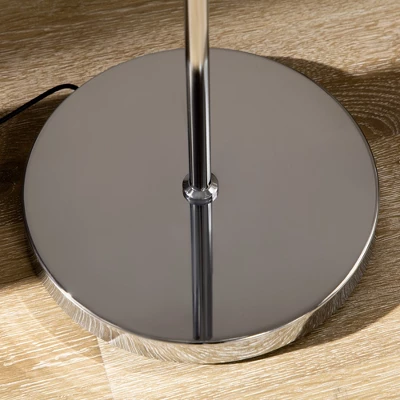 HOMCOM Ultra-Bright Floor Lamp With 180° Adjustable-Head LED Lighting For Bedroom, Living Room Office, & More, Tree Standing Lamp, 800 Lumens, Chrome - Image 5