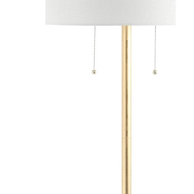 61.5" Metal Floor Lamp (Includes LED Light Bulb) Gold - Jonathan Y - Image 3