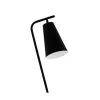 1-Light Floor Lamp With Metal Shade Black/White - EGLO