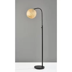 Nolan Floor Lamp Black - Adesso