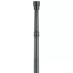 John Timberland Hepworth Vintage Post Light Pole And Cap Base Dark Bronze 76 3/4" For Exterior Barn Deck House Porch Yard Patio Home Garage Outside