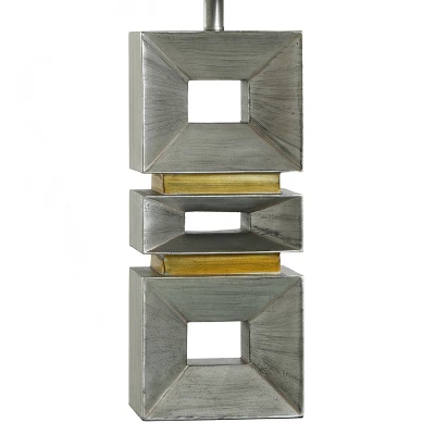 Contemporary Table Lamp Palladium Silver Finish - StyleCraft - Image 2