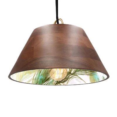 13" Nomad Wooden Pendant - River Of Goods - Image 3