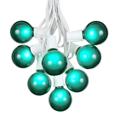 Novelty Lights 100 Feet G50 Globe Outdoor Patio String Lights, White Wire - Image 8