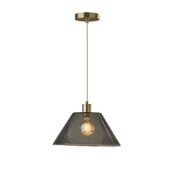 Zoe Pendant Antique Brass - Adesso