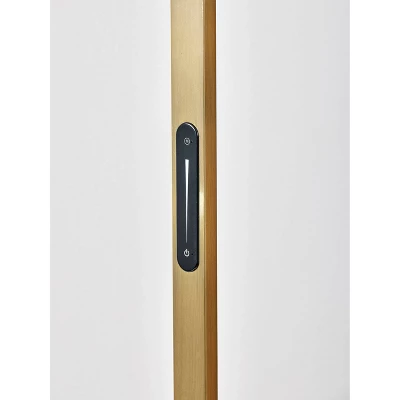 Sonic Arc Floor Lamp With Smart Switch Antique Brass (Includes LED Light Bulb) - Adesso - Image 2