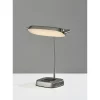 Radley Charge Table Lamp With Smart Switch Silver (Includes LED Light Bulb) - Adesso
