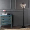 60" Crystal/Metal Juliette Floor Lamp (Includes Light Bulb) Bronze - JONATHAN Y