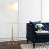 61.5" Metal Floor Lamp (Includes LED Light Bulb) Gold - Jonathan Y