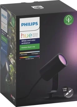 Philips Hue Lily White & Color Outdoor Smart Spot Light Extension
