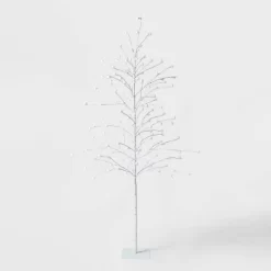 6ft LED Globe Birch Twig Tree Christmas Novelty Sculpture Light Multicolor - Wondershop™