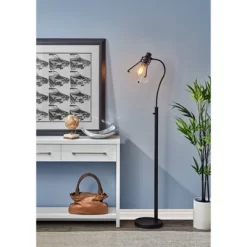 Beckett Floor Lamp Black - Adesso