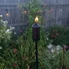 2pk Metal StepNStall Outdoor Torches - TIKI