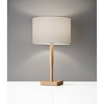 21" Ellis Table Lamp Tan - Adesso