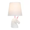Sparkling Unicorn Table Lamp Pink/White - Simple Designs