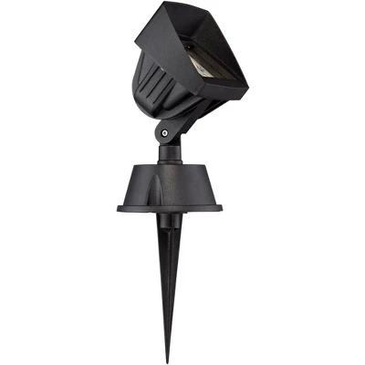 Super Duty Eastham 8" High Black LED Landscape Flood Lights Set Of 2 - Image 2