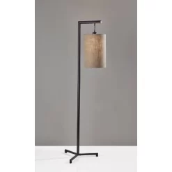 Reggie Floor Lamp Black - Adesso