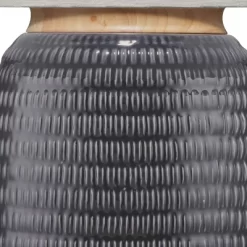 Graham Ceramic Table Lamp Blue - Splendor Home